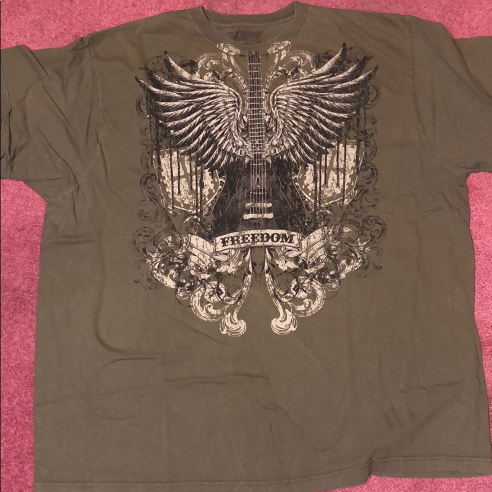 Regular big and tall rock t shirt